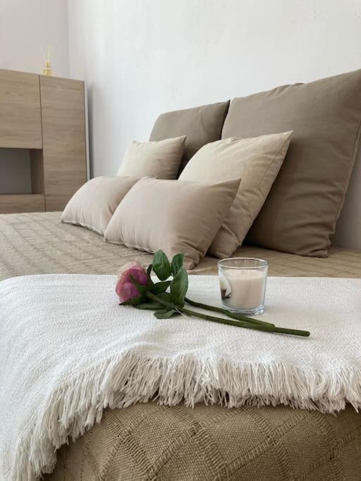 Coqueto Apartamento De Playa Con Piscina Y Terraza バレンシア エクステリア 写真