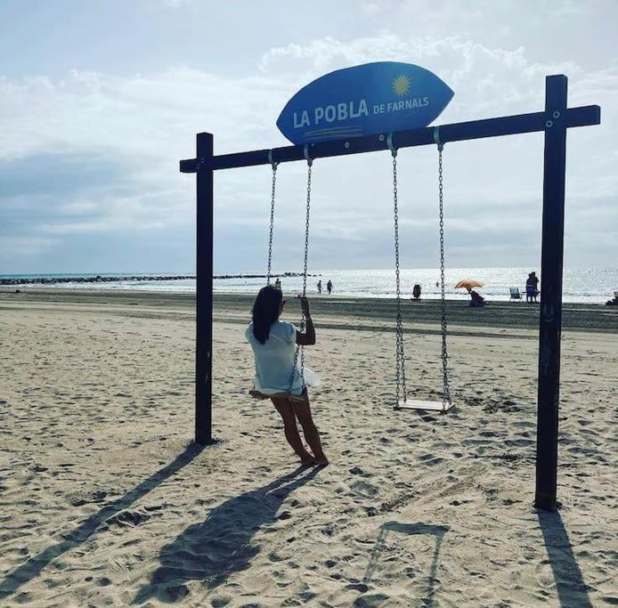 Coqueto Apartamento De Playa Con Piscina Y Terraza バレンシア エクステリア 写真