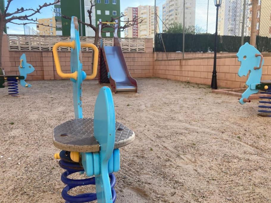 Coqueto Apartamento De Playa Con Piscina Y Terraza バレンシア エクステリア 写真